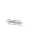 Spinelli Kilcollin Acacia Grey Diamond Ring In Metallic