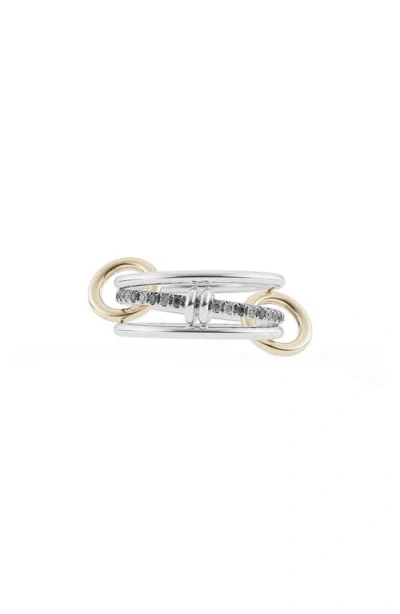 Spinelli Kilcollin Acacia Grey Diamond Ring In Metallic