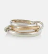 Spinelli Kilcollin Amaryllis Sterling Silver And 18kt Gold Ring In Silver/yellow Gold