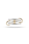 Spinelli Kilcollin Arc Linked Ring In Metallic