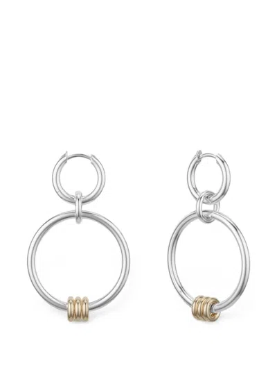 Spinelli Kilcollin Asha Hoop Earrings In Silver