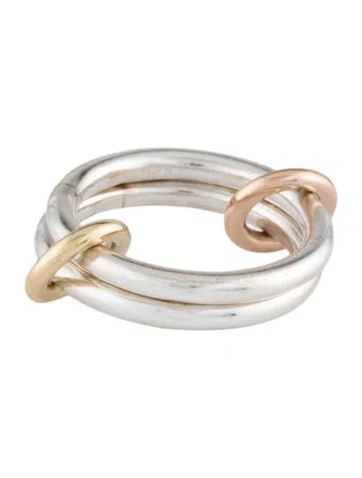 Pre-owned Spinelli Kilcollin Calliope Mx Ring In Multicolor