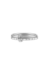 Spinelli Kilcollin Callisto Baguette Diamond Linked Stack Ring In White Gold/diamond