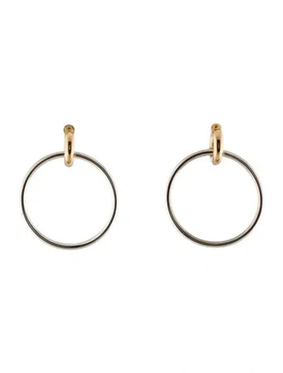 Pre-owned Spinelli Kilcollin Casseus Hoop Earrings In Multi