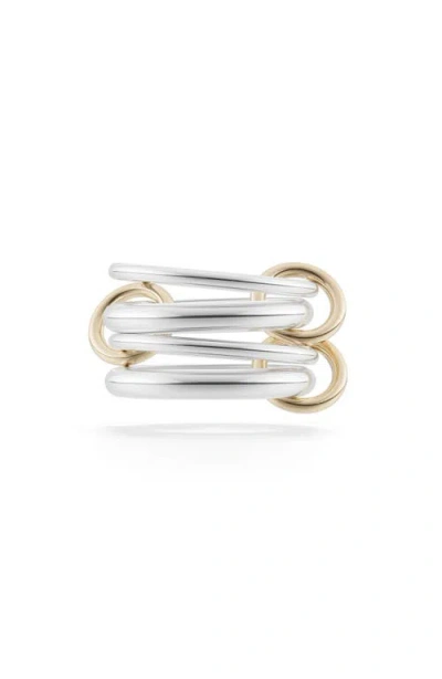 Spinelli Kilcollin Cici Petite Linked Ring In Silver