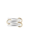 Spinelli Kilcollin Cici Petite Linked Ring In Silver