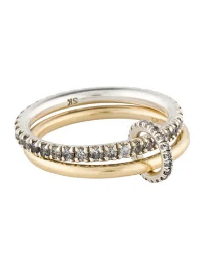 Pre-owned Spinelli Kilcollin Diamond Astrid Sg Gris Band In Multi