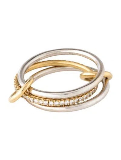 Pre-owned Spinelli Kilcollin Diamond Sonny Sp Band In Multicolor