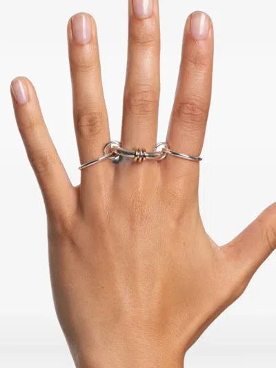 Spinelli Kilcollin Gemini Sg Rings In Metallic