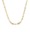 Spinelli Kilcollin Gold And Diamond Gravity Chain Necklace In Gold