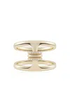 Spinelli Kilcollin Hoorsenbuhs Collab 18k Yellow Gold And Diamond Ring In Gold
