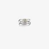 Spinelli Kilcollin 18k Yellow Gold And Sterling Silver Hydra Linked Rings In Silver