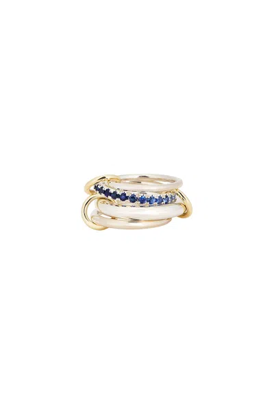 Spinelli Kilcollin Janssen Blue Ombre Ring In Silver