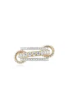 Spinelli Kilcollin Junia 18k White Gold Diamond Ring In Gold