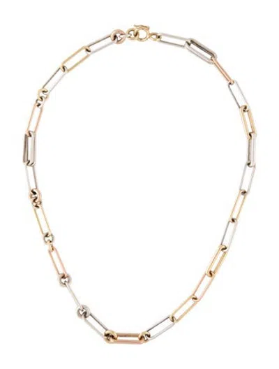 Pre-owned Spinelli Kilcollin Marius Chain Mx, 16" In Multicolor