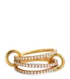Spinelli Kilcollin Mixed Gold And Diamond Aurora Ring