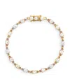 Spinelli Kilcollin Mixed Gold And Diamond Aysa Bracelet In Gold