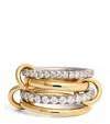 Spinelli Kilcollin Mixed Gold And Diamond Halley Ring