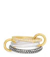 Spinelli Kilcollin Mixed Gold And Diamond Scorpio Ring