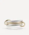 Spinelli Kilcollin Mixed Metal Solarium Ring In Silver