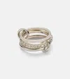 Spinelli Kilcollin Petunia Sterling Silver Ring With Diamonds