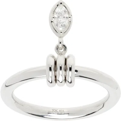 Spinelli Kilcollin Pia Marquise Ring In Metallic