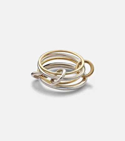 Spinelli Kilcollin Pisces 18kt Gold And Sterling Silver Ring In Silver/yellow Gold
