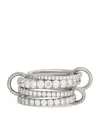 Spinelli Kilcollin Platinum And Diamond Alix Ring In Metallic