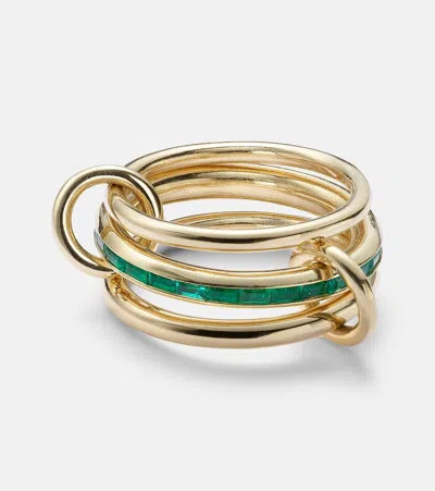 Spinelli Kilcollin Ring Pyrus Aus 18kt Gelbgold Mit Smaragden In Gold