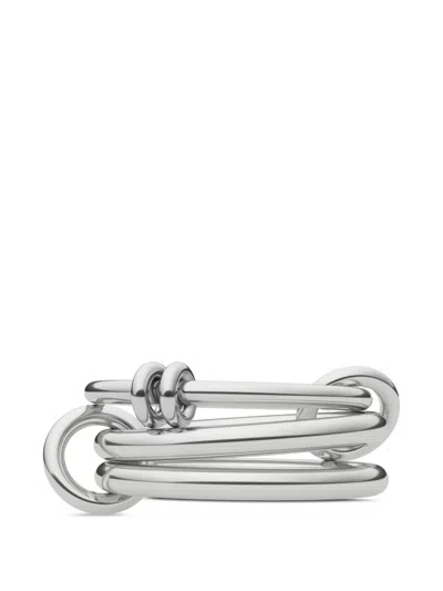 Spinelli Kilcollin Raneth Link Connector Ring In Silver