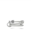 Spinelli Kilcollin Raneth Link Ring In Metallic
