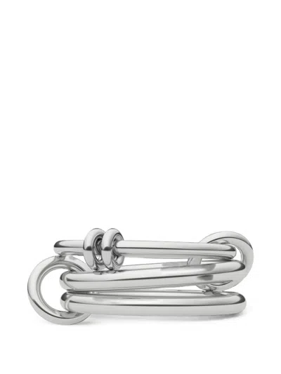 Spinelli Kilcollin Raneth Linked Ring In Silver