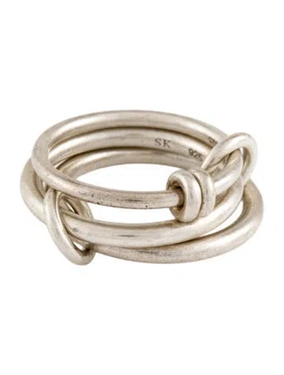 Pre-owned Spinelli Kilcollin Raneth Rolling Ring In Multi
