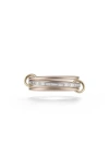 Spinelli Kilcollin Rhea Diamond Linked Ring In Gold