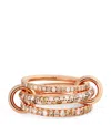 Spinelli Kilcollin Rose Gold And Diamond Nova Ring In Rose Gold