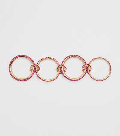 Spinelli Kilcollin Rose Gold And Ruby Delphinus Rouge Ring