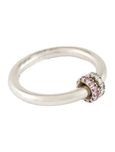Pre-owned Spinelli Kilcollin Sapphire & Diamond Sirius Ring In Multi