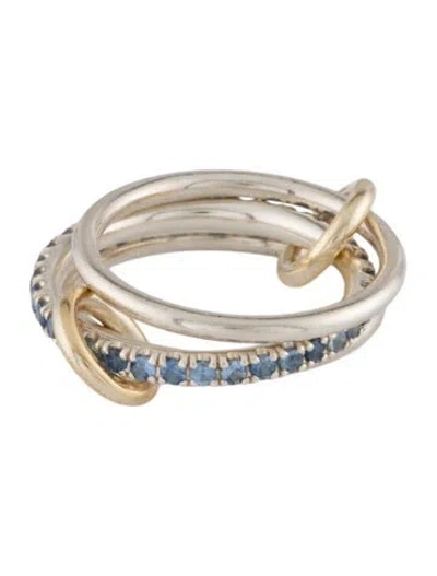 Pre-owned Spinelli Kilcollin Sapphire Tigris Ring In Multi