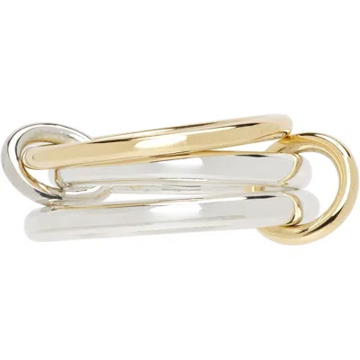 Spinelli Kilcollin Scorpio Sg Ring In Silver / Gold