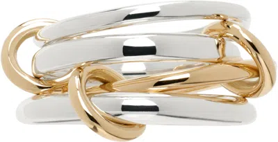 Spinelli Kilcollin Silver & Gold Hyacinth Sg Rings In Silver / 18k Gold