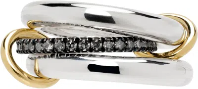 Spinelli Kilcollin Silver Libra Gris Ring In Sterling Silver Yg