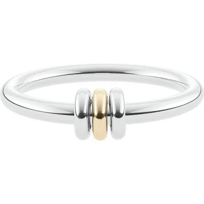 Spinelli Kilcollin Sirius Mixed Metal Linked Ring In Metallic