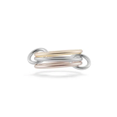 Spinelli Kilcollin Solarium Ring In Silver,18k Gold,rose Gold