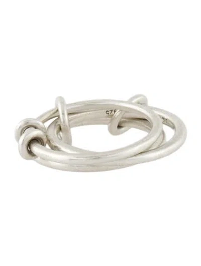 Pre-owned Spinelli Kilcollin Solarium Silver Bands In Multi