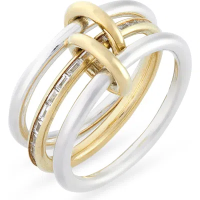 Spinelli Kilcollin Sonja Linked Rings In Gold