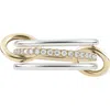 Spinelli Kilcollin Sonny Diamond Linked Rings In Multi