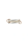 Spinelli Kilcollin Sony Mixed Linked Rings In Silver