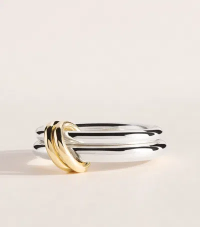 Spinelli Kilcollin Sterling Silver And Yellow Gold Calliope Ring