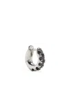 Spinelli Kilcollin Sterling Silver Diamond Mini Hoop Earring In Silver