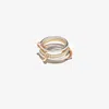 Spinelli Kilcollin Sterling Silver Nimbus Diamond Ring In Gold